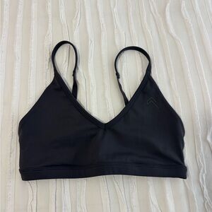 Oner active coal grey timeless strappy bra